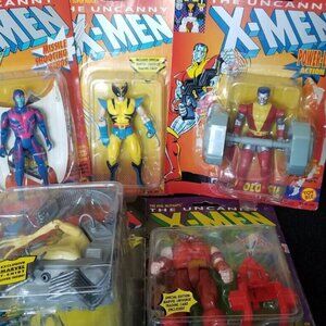 X- Men Vintage Marvel action figures Toybiz vintage Lot 1990's